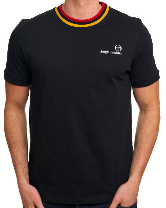 Sergio Tacchini Sergio Tacchini Rainer FC T Shirt Black