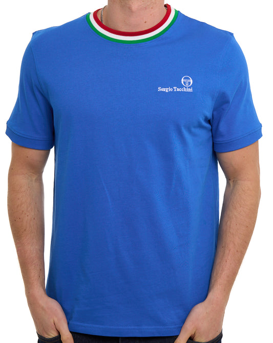 Sergio Tacchini Sergio Tacchini Rainer FC T Shirt Blue