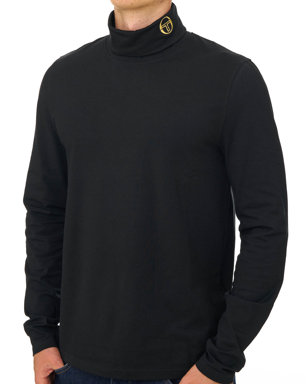 Sergio Tacchini Roll Neck Black/Gold