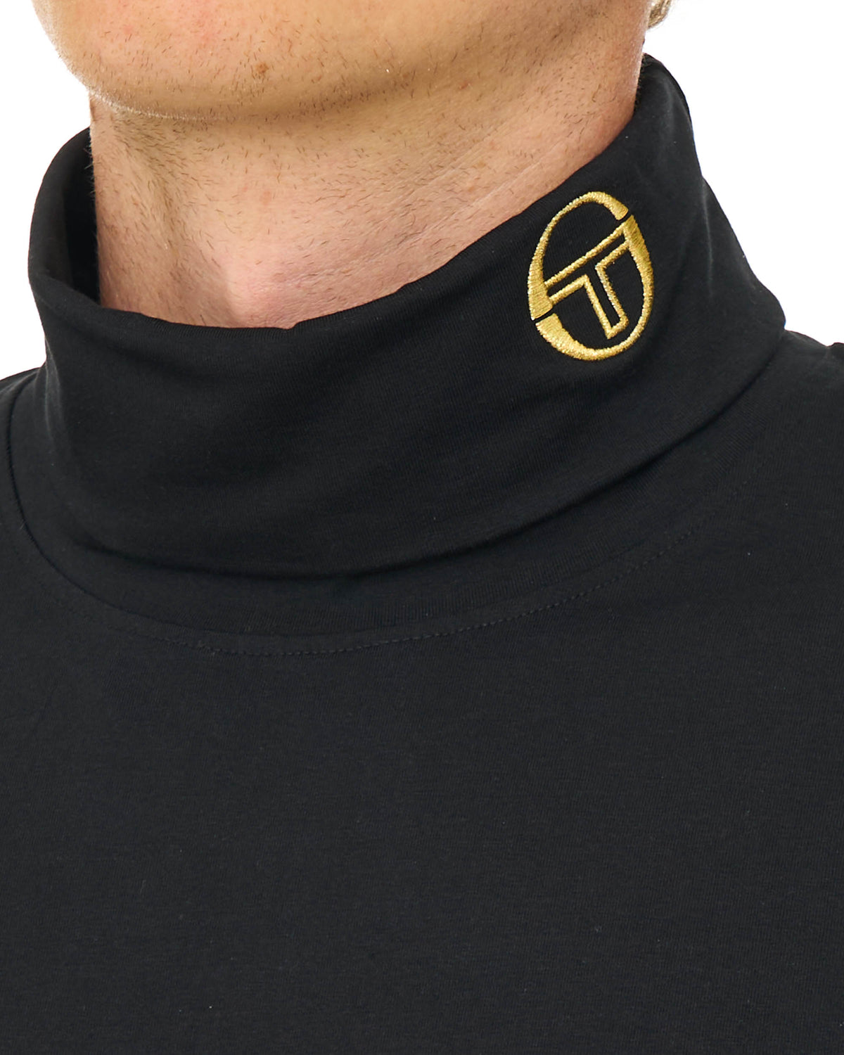 Sergio Tacchini Roll Neck Black/Gold