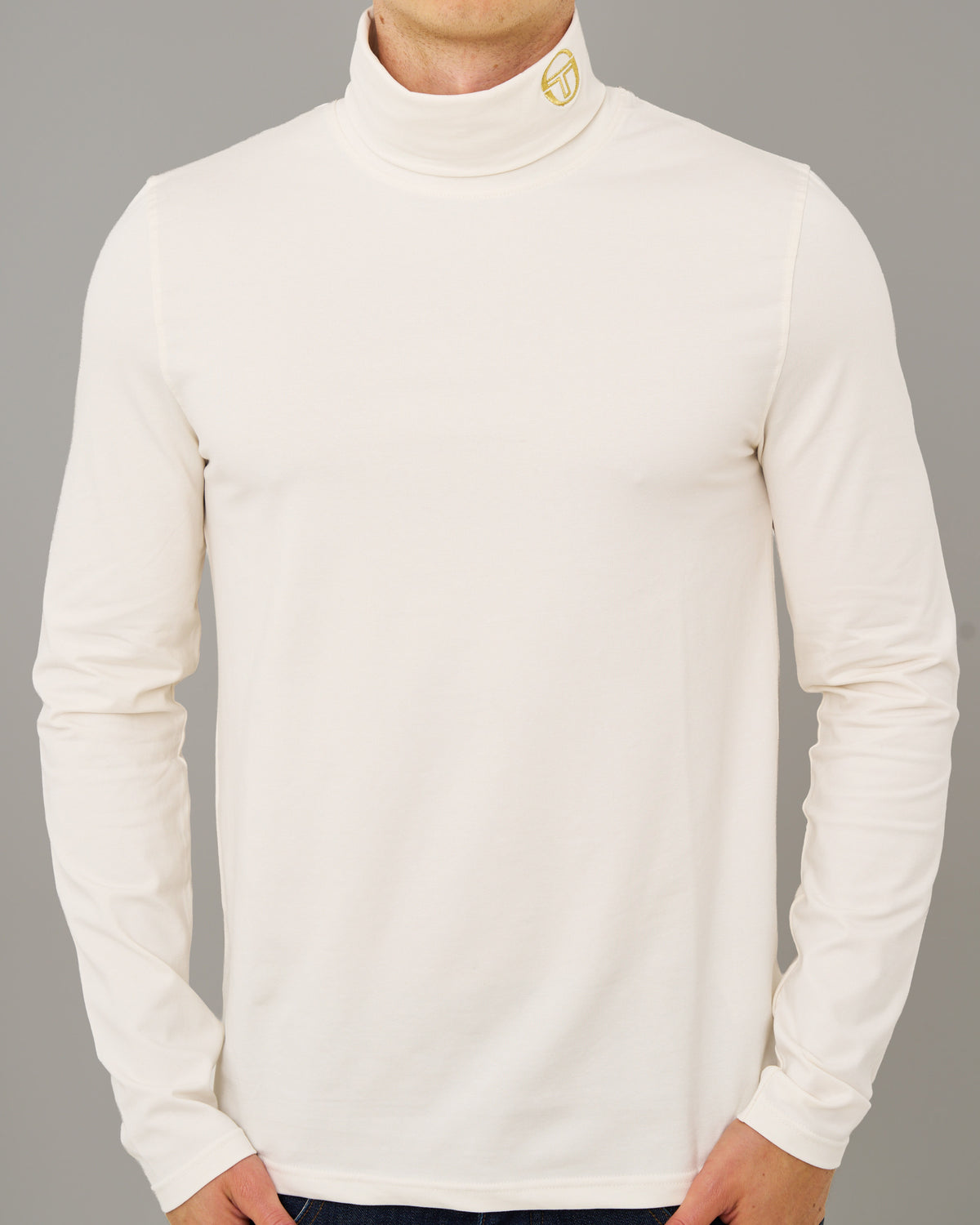 Sergio Tacchini Roll Neck Gardenia
