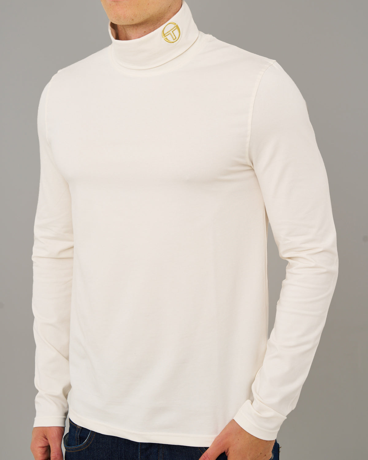 Sergio Tacchini Roll Neck Gardenia
