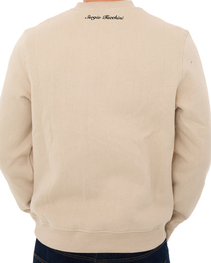 Sergio Tacchini Romano Crew Sweat Light Sand