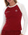 Sergio Tacchini Rosalia LS T-Shirt Gardenia/Merlot