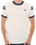 Sergio Tacchini Sella T Shirt Gardenia/Navy Blue