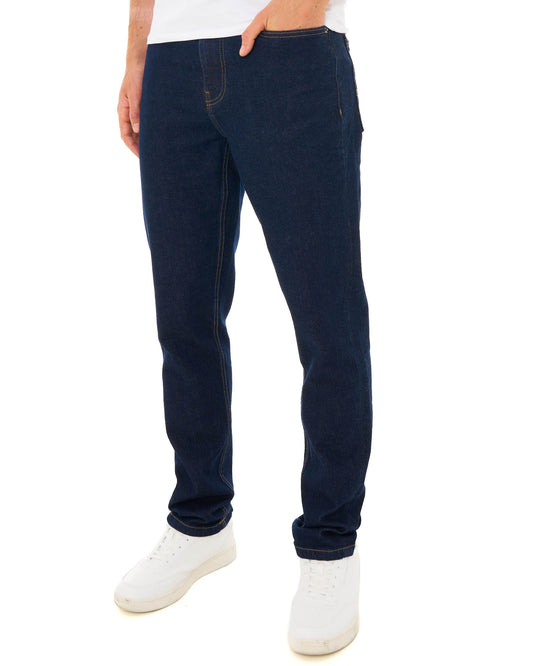 Sergio Tacchini Sergio Tacchini Slim Tapered Jeans Indigo Wash
