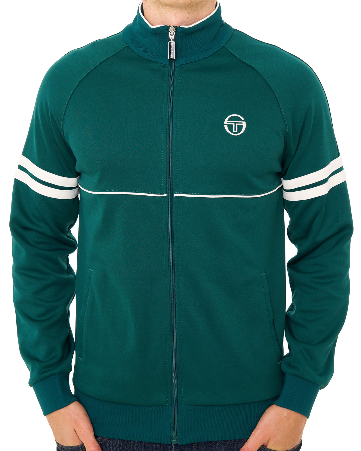 Sergio Tacchini Star Track Top Deep Teal/Gardenia