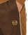 Sergio Tacchini Contrasto Suede Track Pant Brown