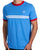 Sergio Tacchini Supermac T Shirt Blue / Red