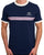 Sergio Tacchini Supermac T Shirt Navy Blue/Gardenia