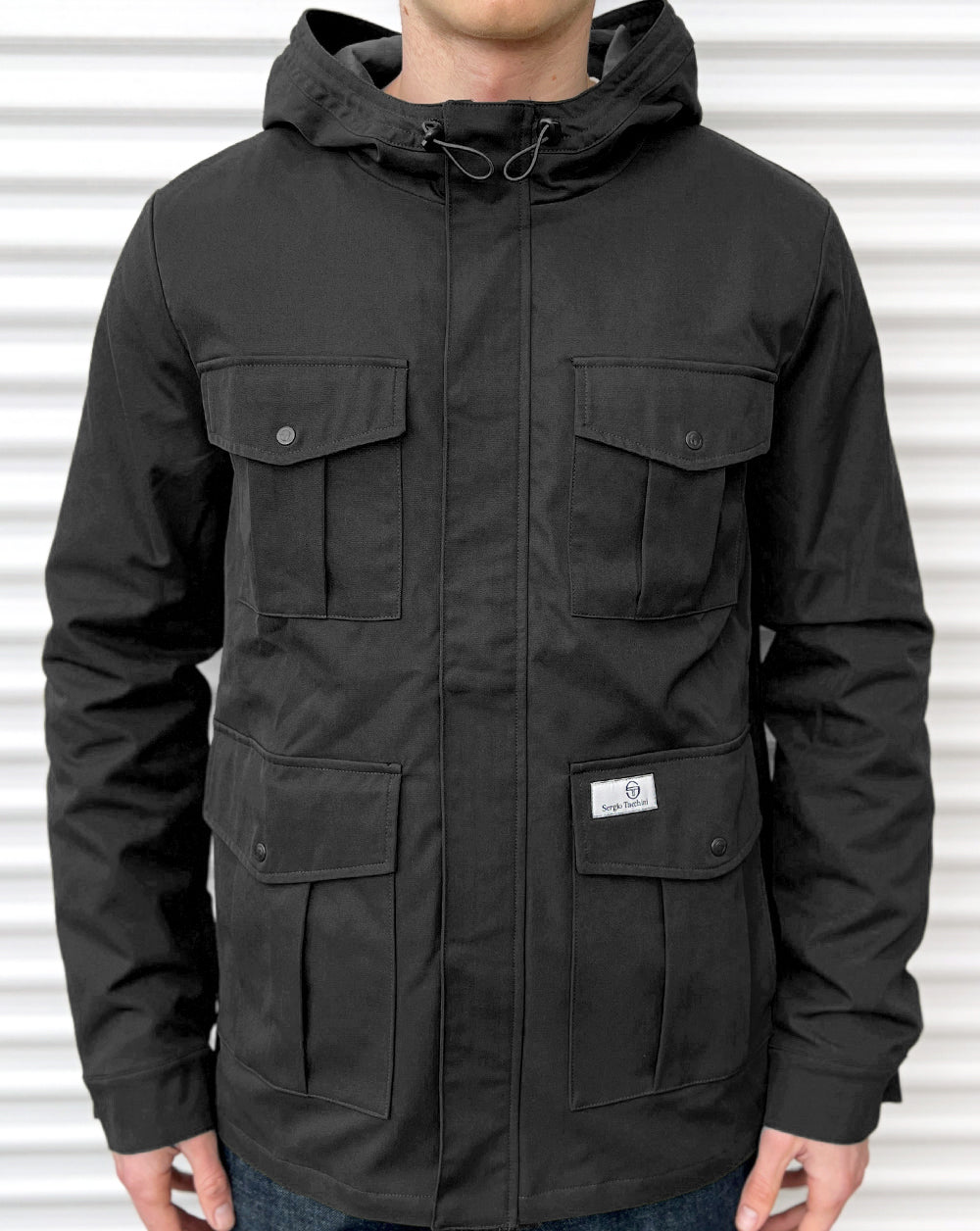 Sergio Tacchini 4 Pocket Jacket Black