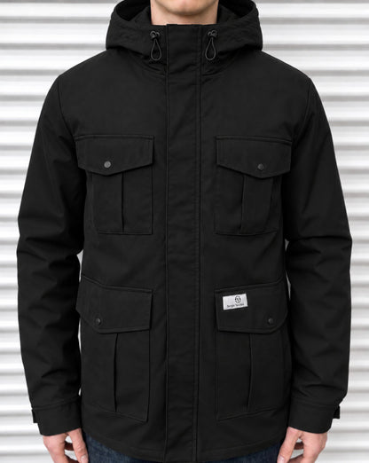 Sergio Tacchini 4 Pocket Jacket Black