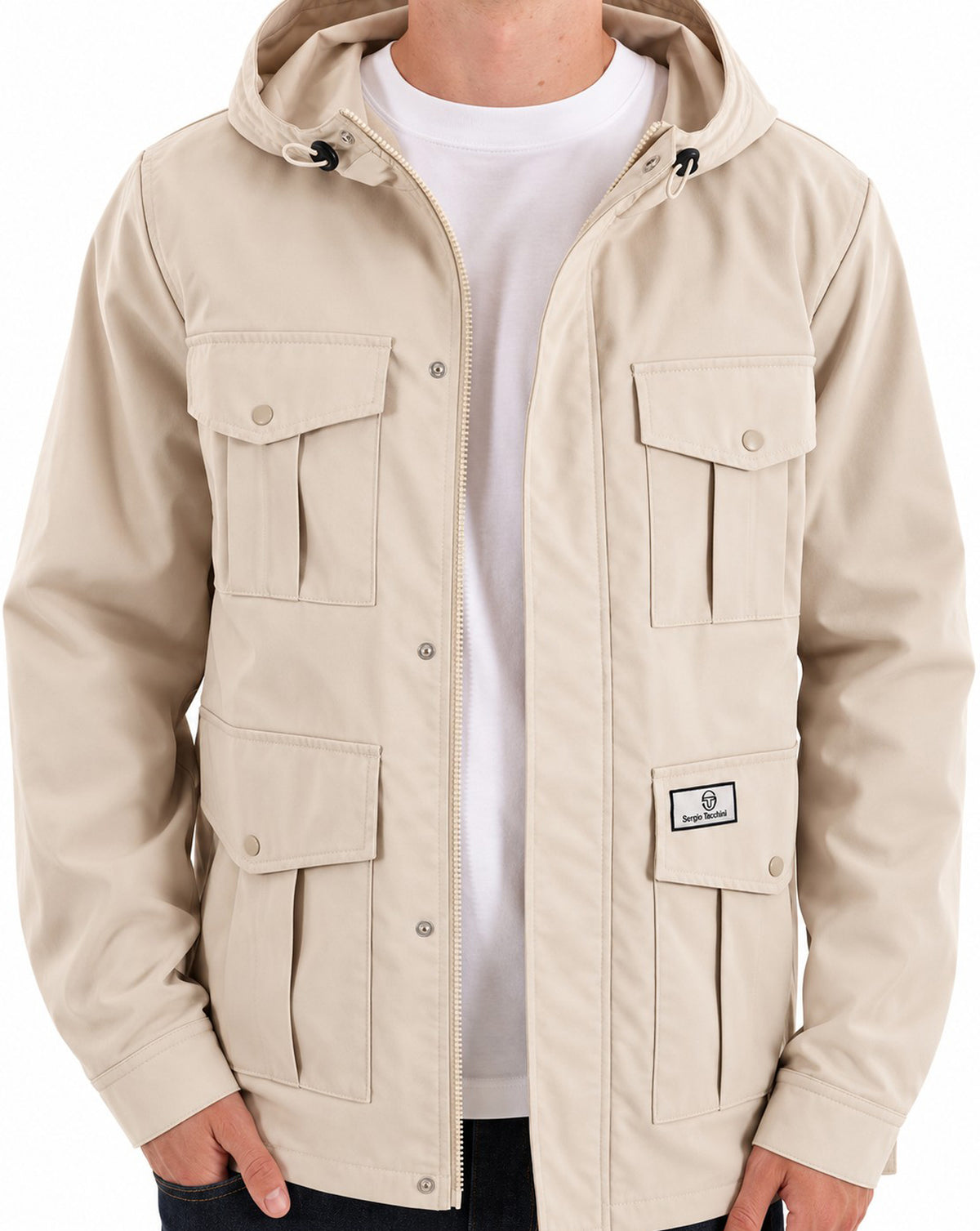 Sergio Tacchini 4 Pocket Jacket Oatmeal