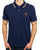 Sergio Tacchini Tipped Polo Shirt Navy Blue