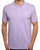 Sergio Tacchini Tipped Polo Shirt Thistle/Gardenia