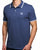 Sergio Tacchini Tipped Polo Shirt Vintage Indigo/White