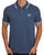 Sergio Tacchini Tipped Polo Shirt Petrol Blue