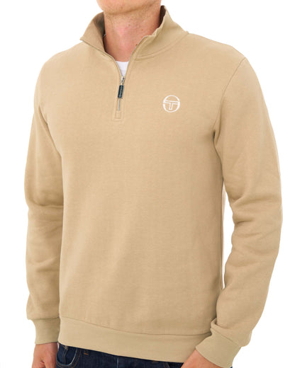 Sergio Tacchini Vido 1/4 Zip Sweat Stone