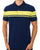 Sergio Tacchini Young Line Polo Shirt Navy Blue/Green