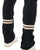 Sergio Tacchini Zip Bottom Track Pants Black/Light Sand