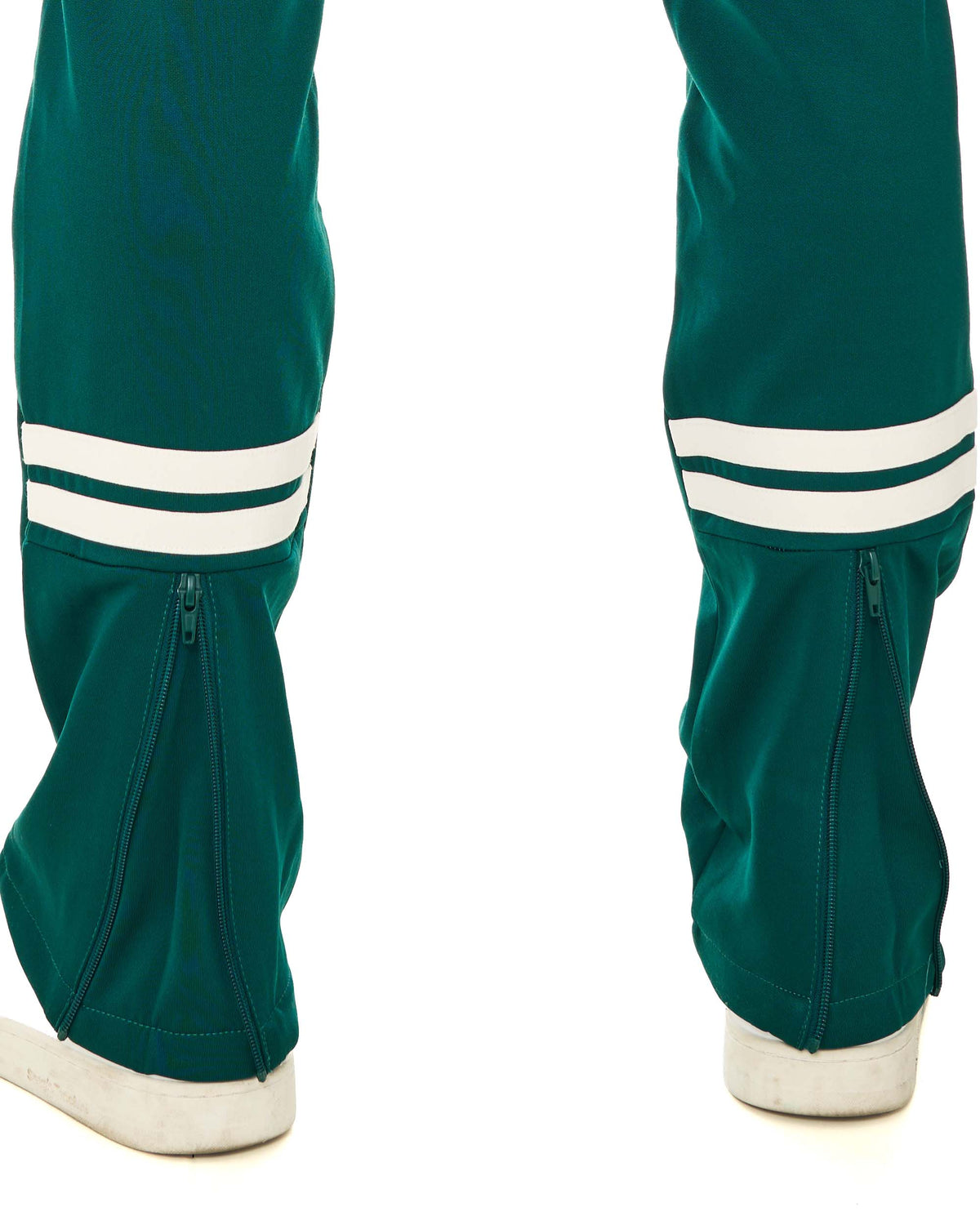 Sergio Tacchini Zip Bottom Track Pants Deep Teal/Gardenia