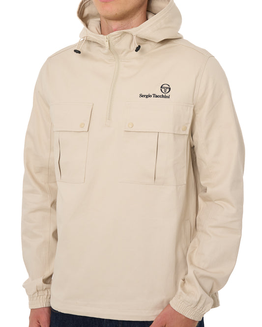 Sergio Tacchini Sergio Tacchini Overhead Pocket Jacket Stone