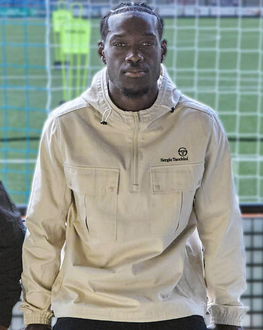 Sergio Tacchini Sergio Tacchini Ashley Overhead Jacket Oatmeal