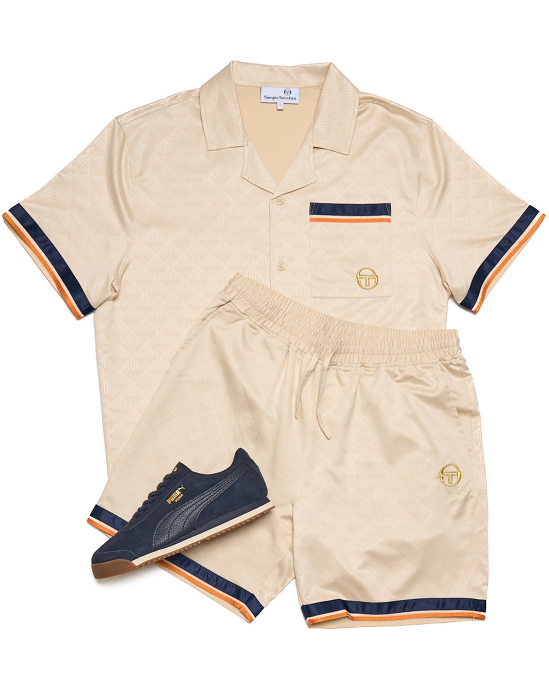 Sergio Tacchini Azzuri Shorts Sandshell