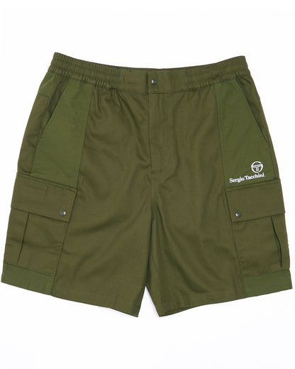 Sergio Tacchini Calisti Cargo Shorts Dark Olive