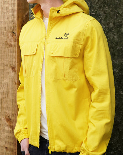 Sergio Tacchini Mixed Fabric Jacket Yellow