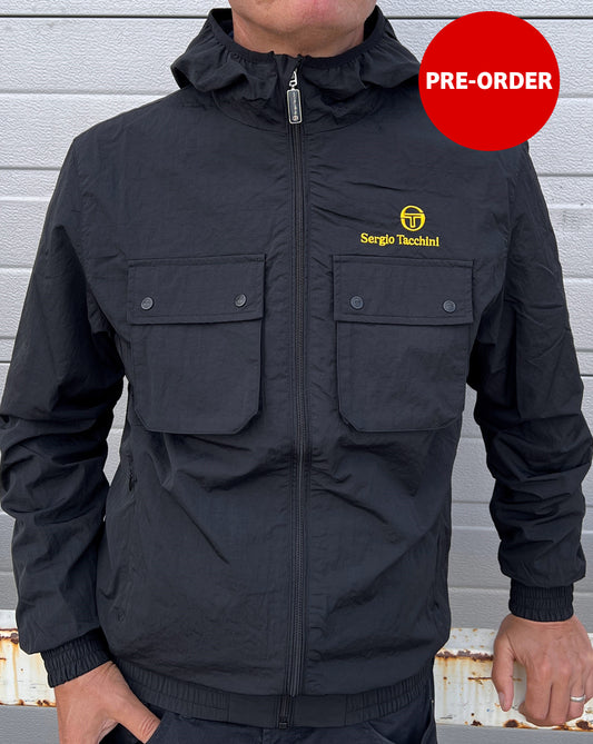 Sergio Tacchini Sergio Tacchini Terrace Pocket Jacket Black
