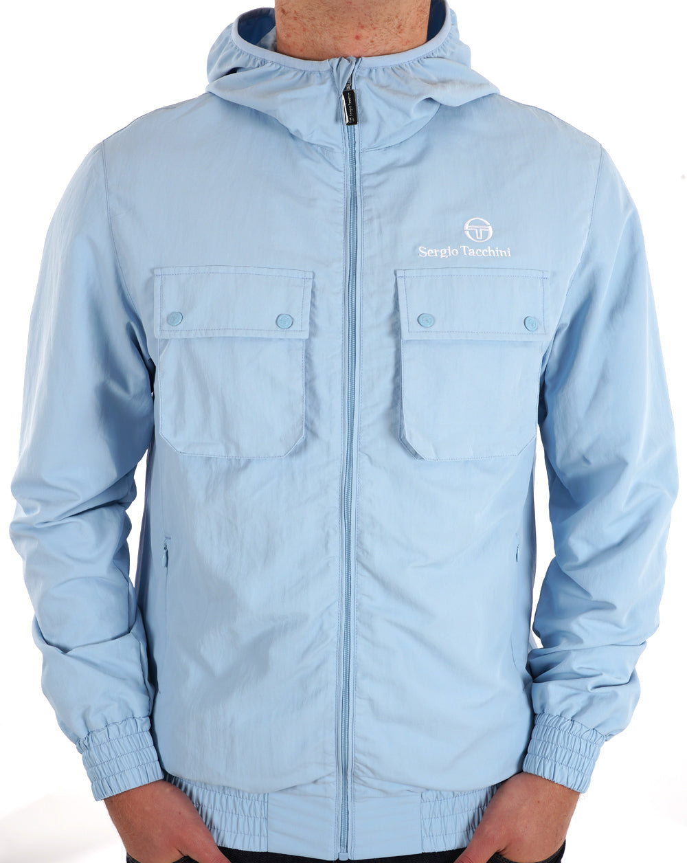 Sergio Tacchini Terrace Pocket Jacket Sky Blue