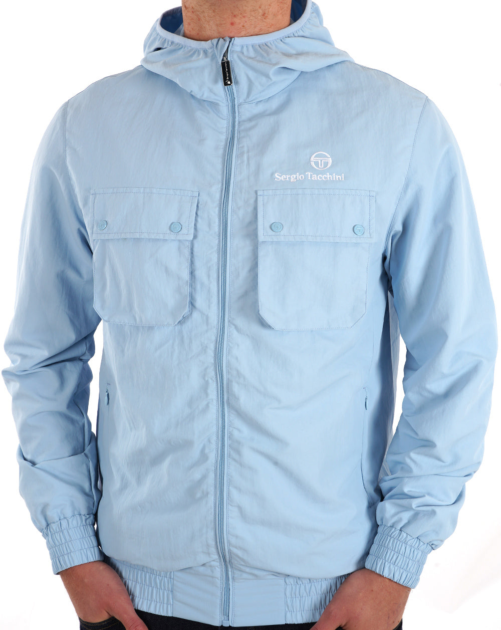Sergio Tacchini Terrace Pocket Jacket Sky Blue