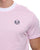 Sergio Tacchini Falcao Stripe T Shirt White/Pink