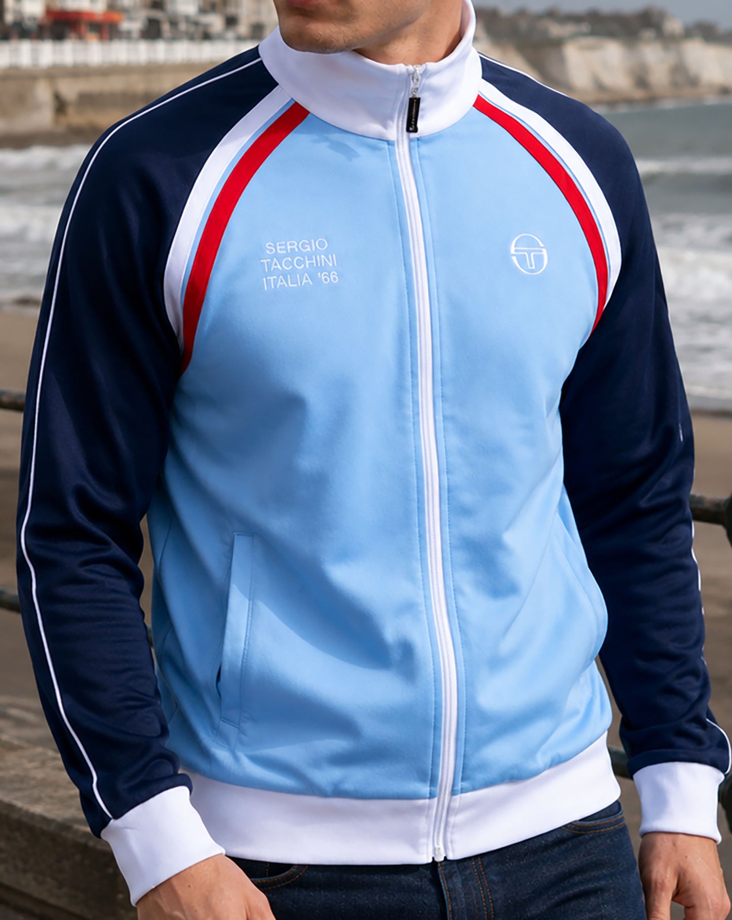 Sergio Tacchini Ghibli Davis Track Top Sky / Navy