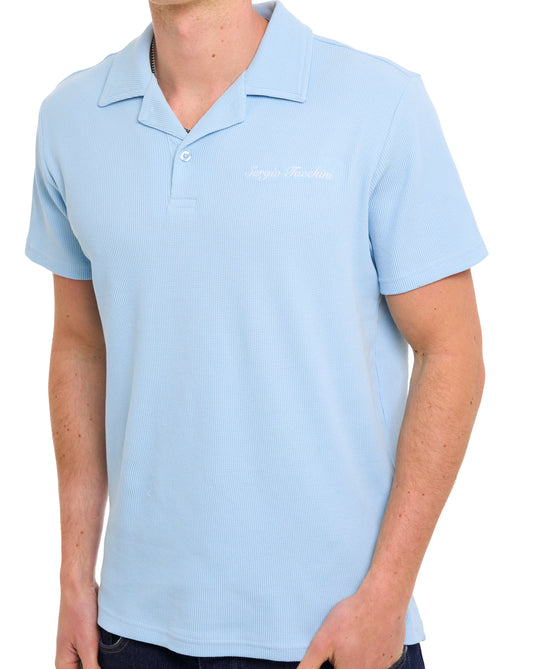 Sergio Tacchini Sergio Tacchini Revere Collar Polo Sky