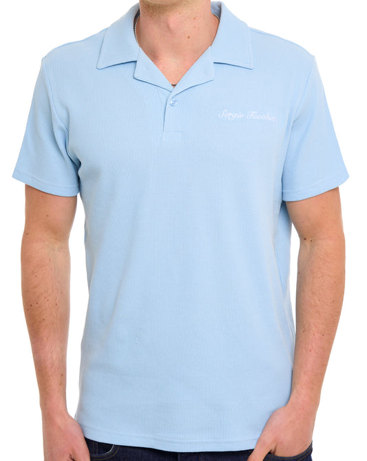 Sergio Tacchini Sergio Tacchini Revere Collar Polo Sky