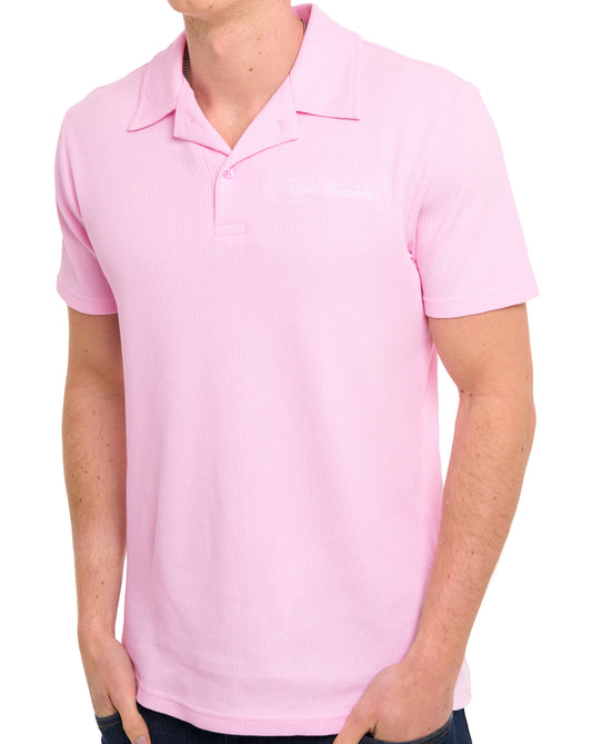 Sergio Tacchini Sergio Tacchini Signature Revere Polo Pink