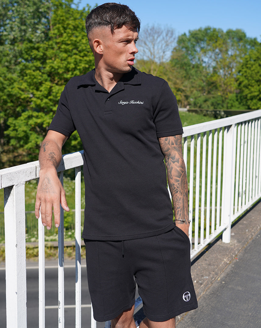 Sergio Tacchini Court Shorts Black