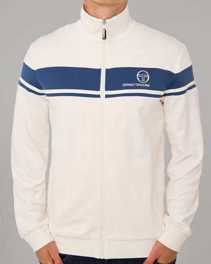 Sergio Tacchini Masters Track Top Gardenia/Vintage Blue