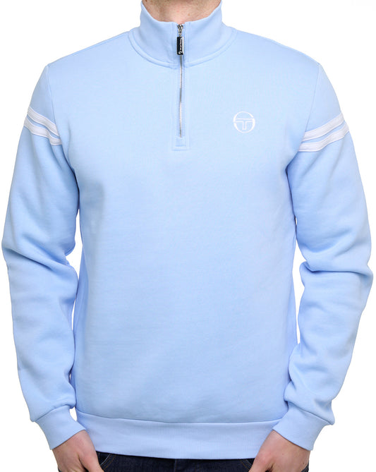 Sergio Tacchini Maurizio Zip Sweat Sky Blue
