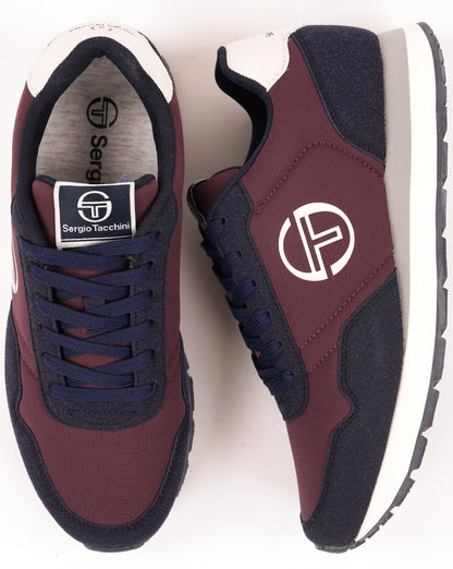 Sergio Tacchini Mile Mix Trainers Navy/Huckleberry