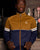 Sergio Tacchini Orion Track Top Golden Brown/Navy