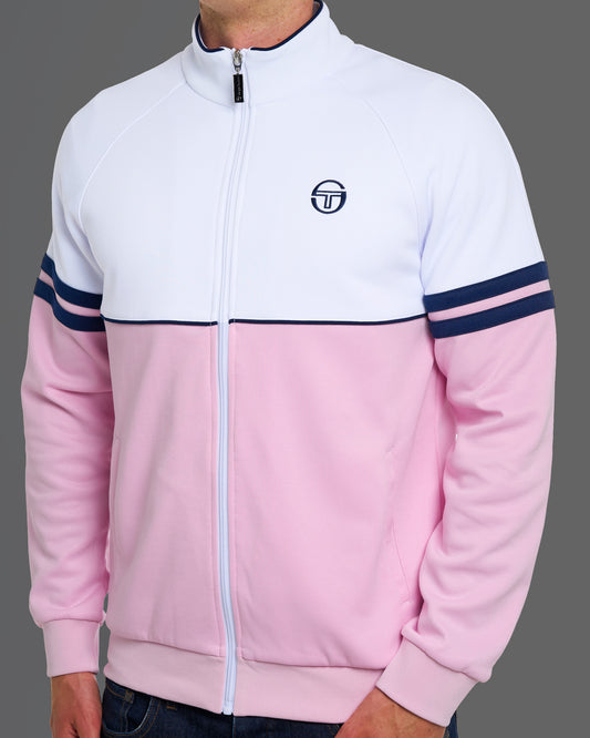 Sergio Tacchini Sergio Tacchini Orion Track Top Pink/White