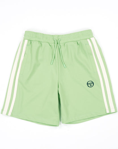 Sergio Tacchini Striped Casual Shorts Green/Gardenia