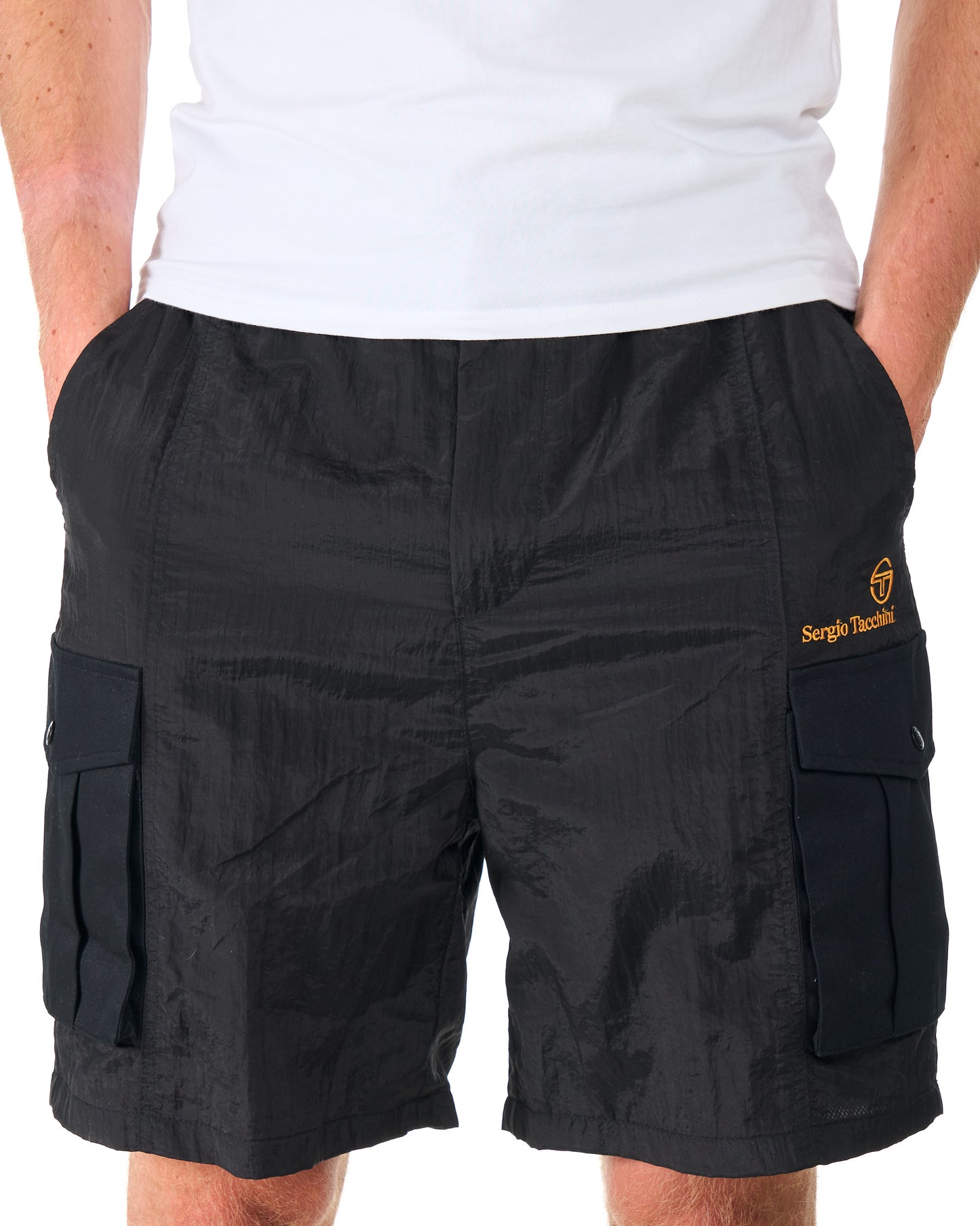 Sergio Tacchini Santino Cargo Shorts Black