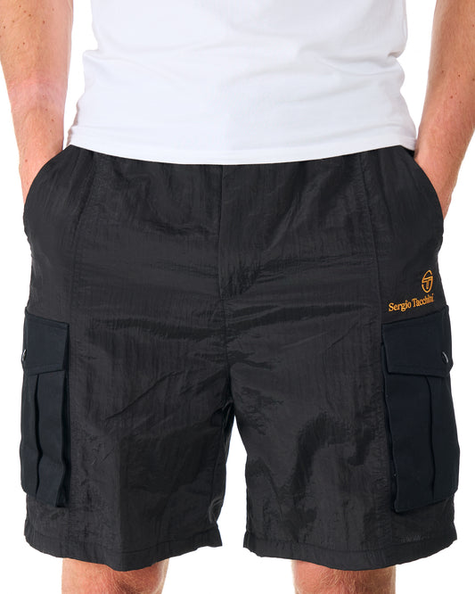 Sergio Tacchini Sergio Tacchini Santino Cargo Shorts Black