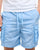 Sergio Tacchini Santino Cargo Shorts Sky Blue/White