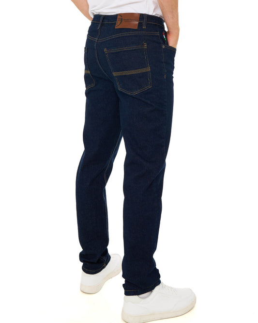 Sergio Tacchini Sergio Tacchini Slim Tapered Dark Jeans