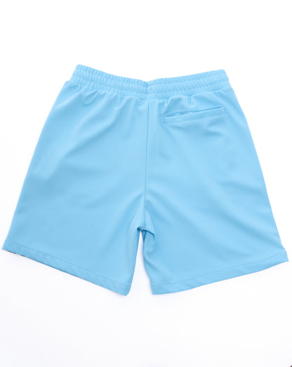 Sergio Tacchini Striped Casual Shorts Baltic Sea/Navy Blue